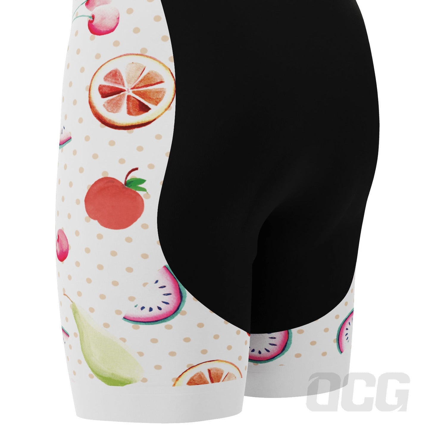Men's Tropical Mix Gel Padded Cycling Bib