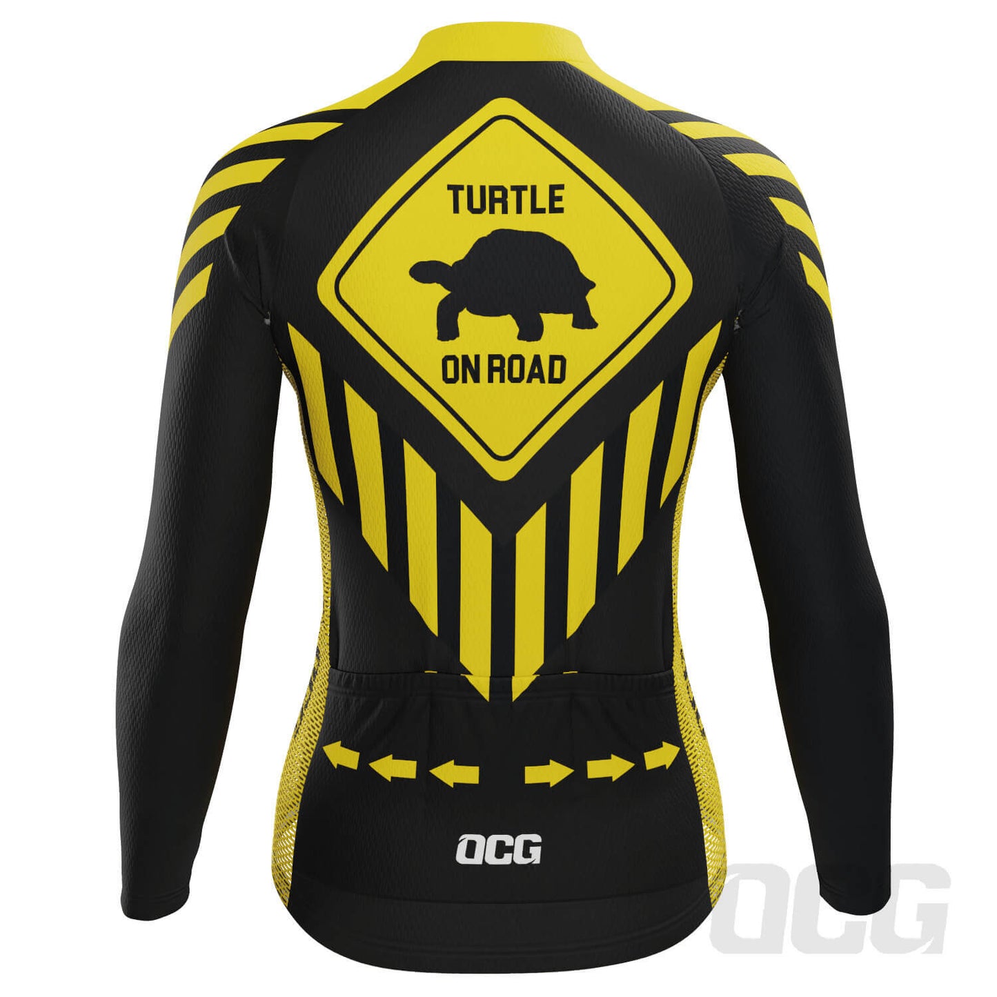 Women's Turtle On Road Long Sleeve Cycling Jersey