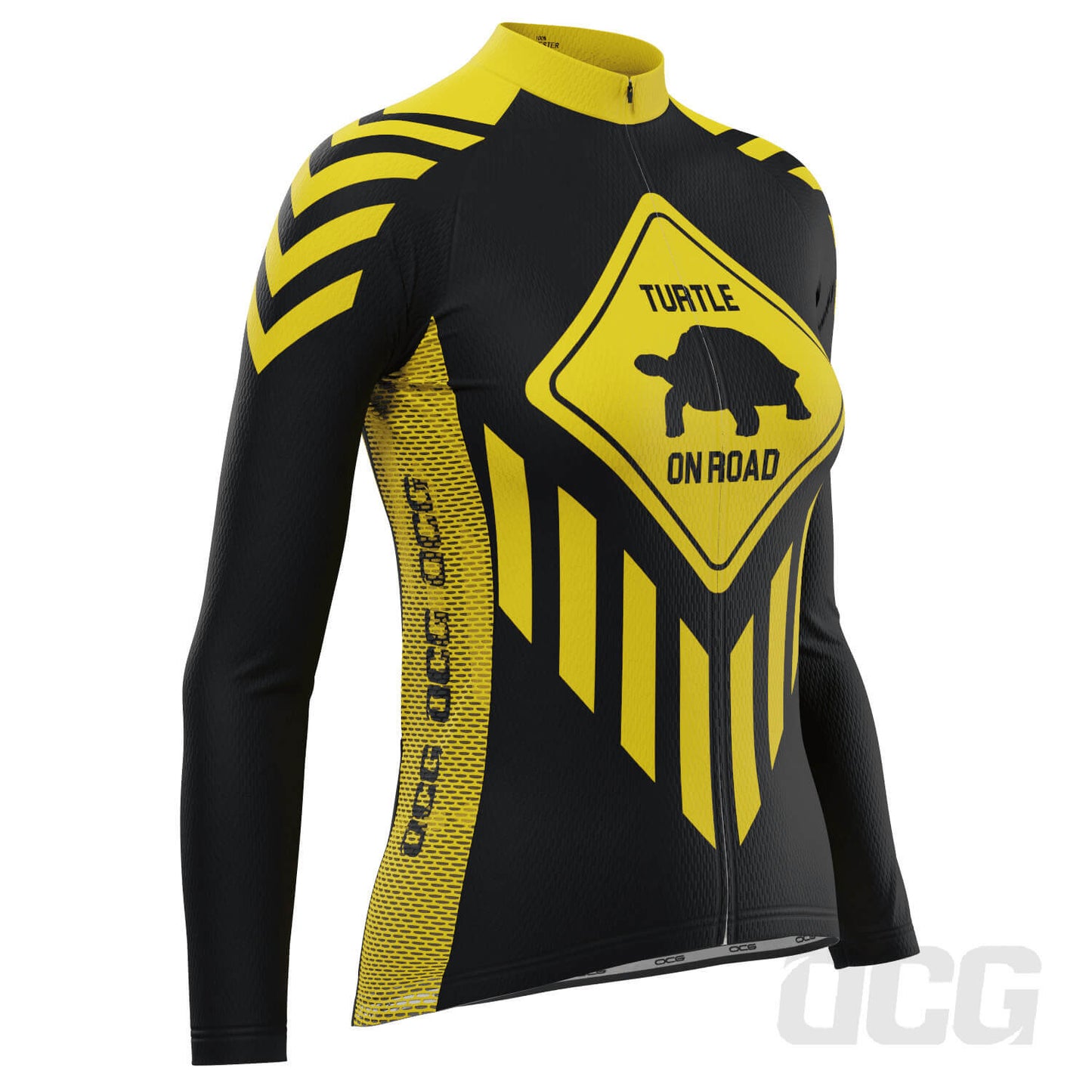 Women's Turtle On Road Long Sleeve Cycling Jersey