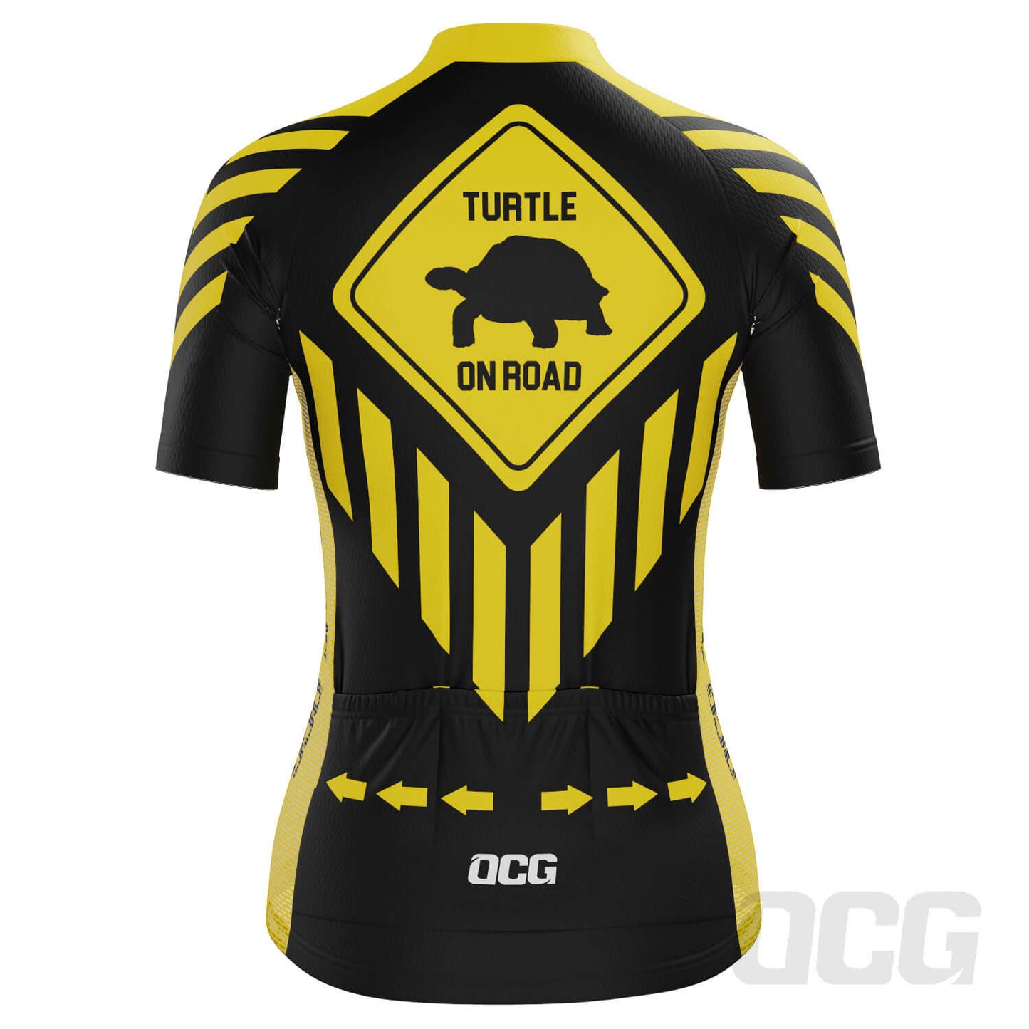 Women's Turtle on Road Short Sleeve Cycling Jersey