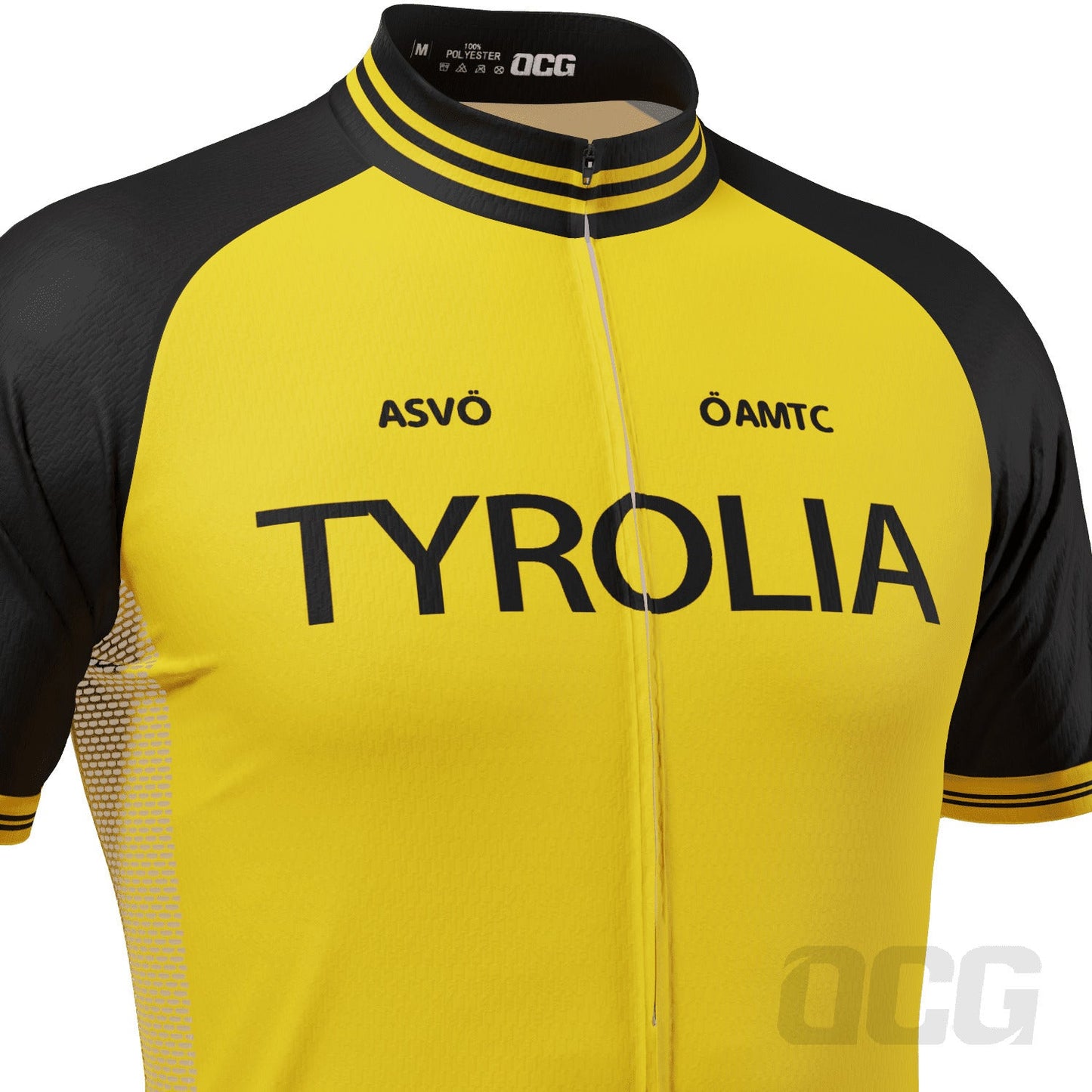 Men's Retro 1970 Denti Tyrolia Short Sleeve Cycling Jersey