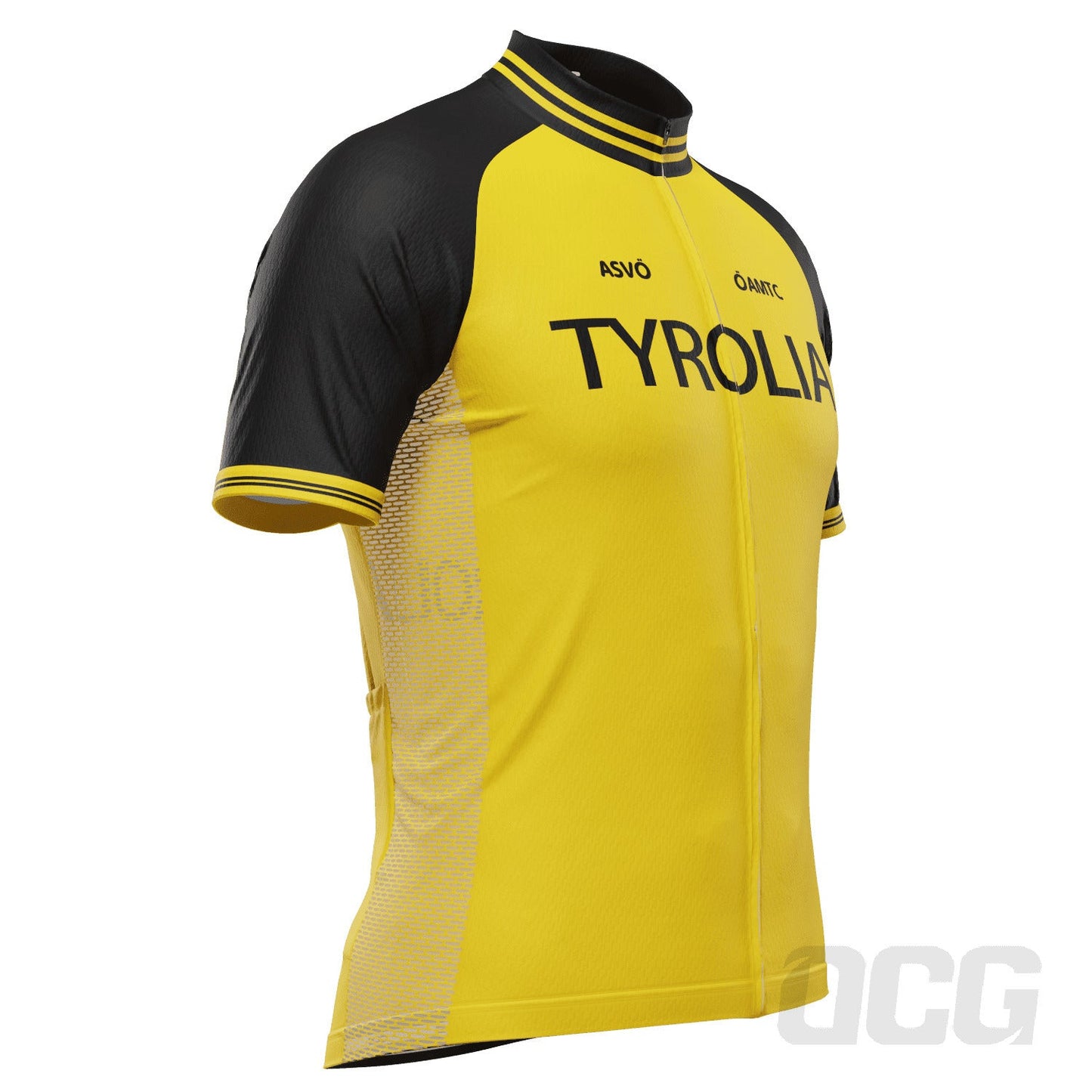 Men's Retro 1970 Denti Tyrolia Short Sleeve Cycling Jersey