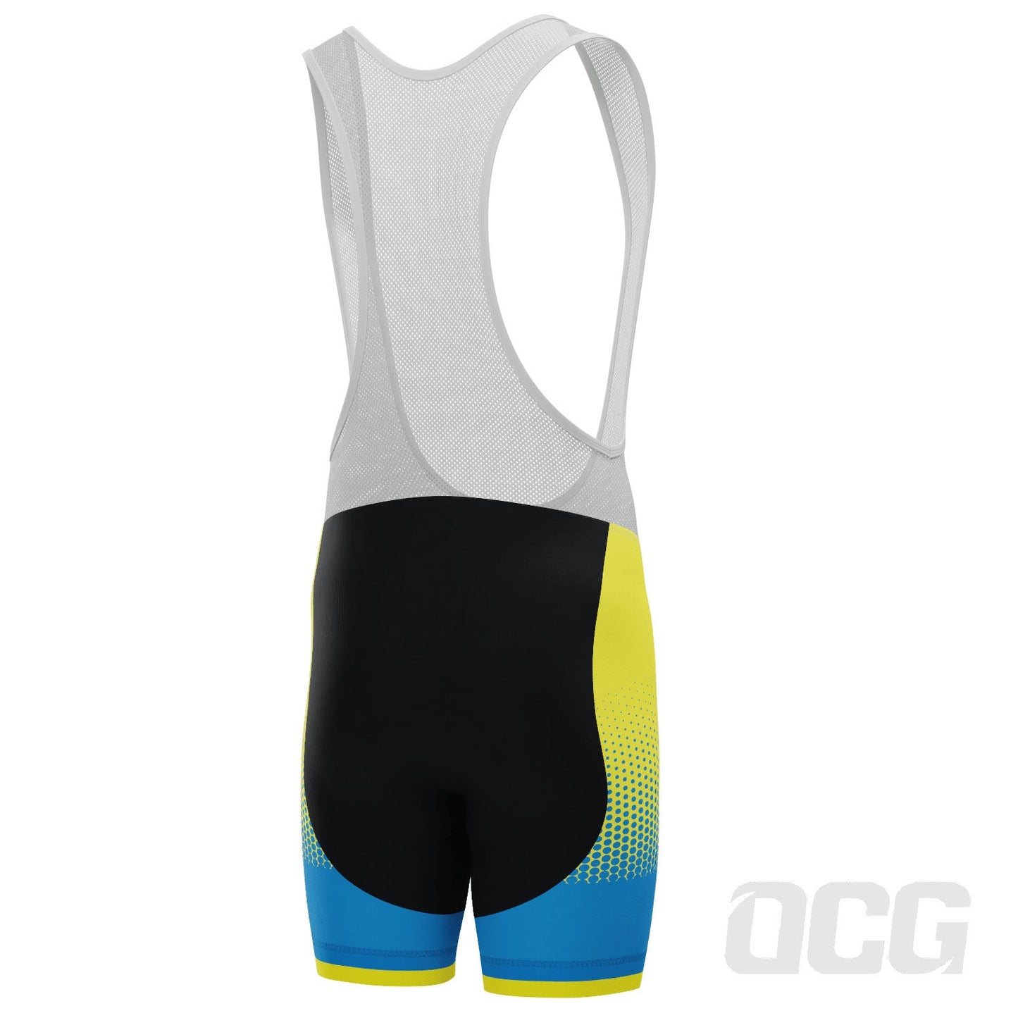Men's World Countries Team Ukraine Icon Gel Padded Cycling Bib