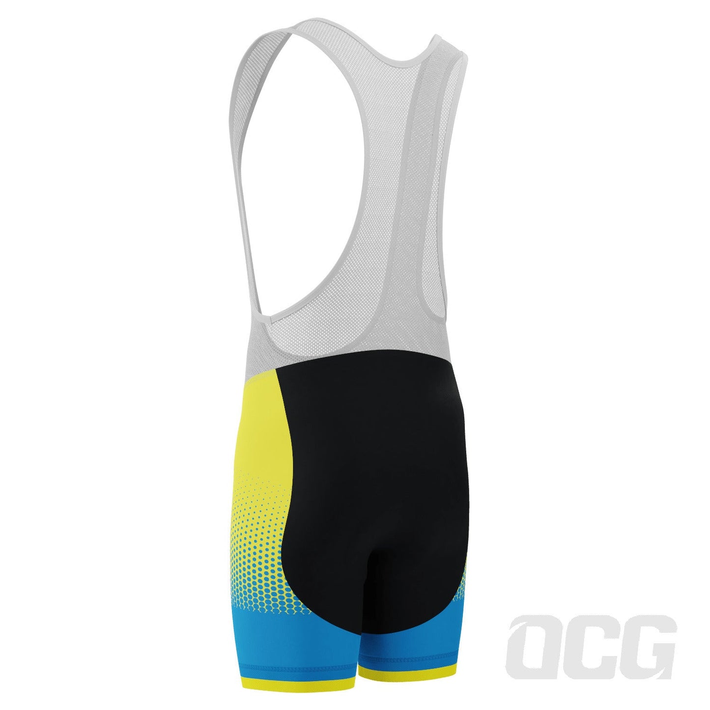 Men's World Countries Team Ukraine Icon Gel Padded Cycling Bib