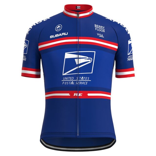 US Postal Service Short Sleeve Pro Cycling Team Jersey Set