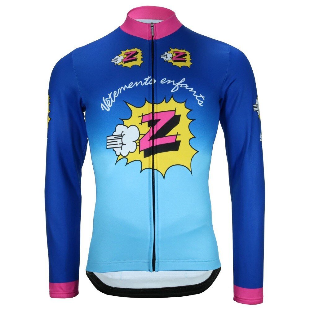 Vetements Enfants Team Z Retro Cycling Jersey