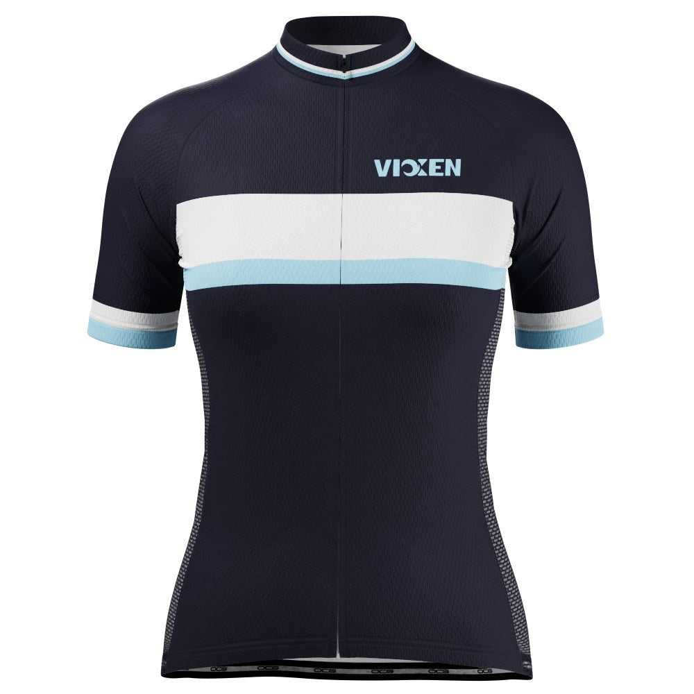 Women's Retro Stripe Series 2 Short Sleeve Cycling Jersey