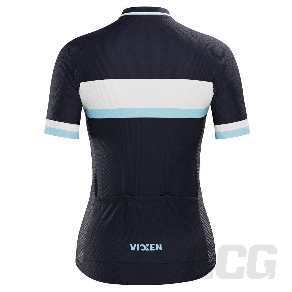 Women's Retro Stripe Series 2 Short Sleeve Cycling Jersey