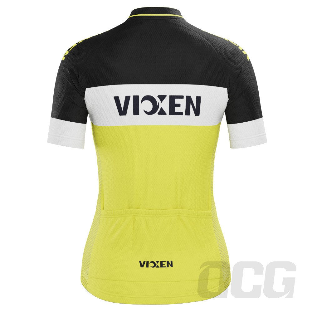 Women's Retro Stripe Series 4 Short Sleeve Cycling Jersey