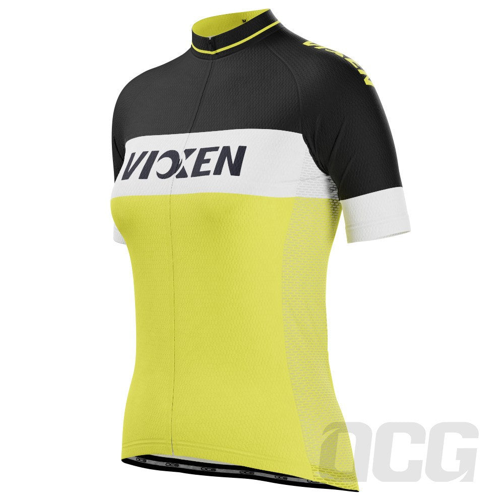 Women's Retro Stripe Series 4 Short Sleeve Cycling Jersey