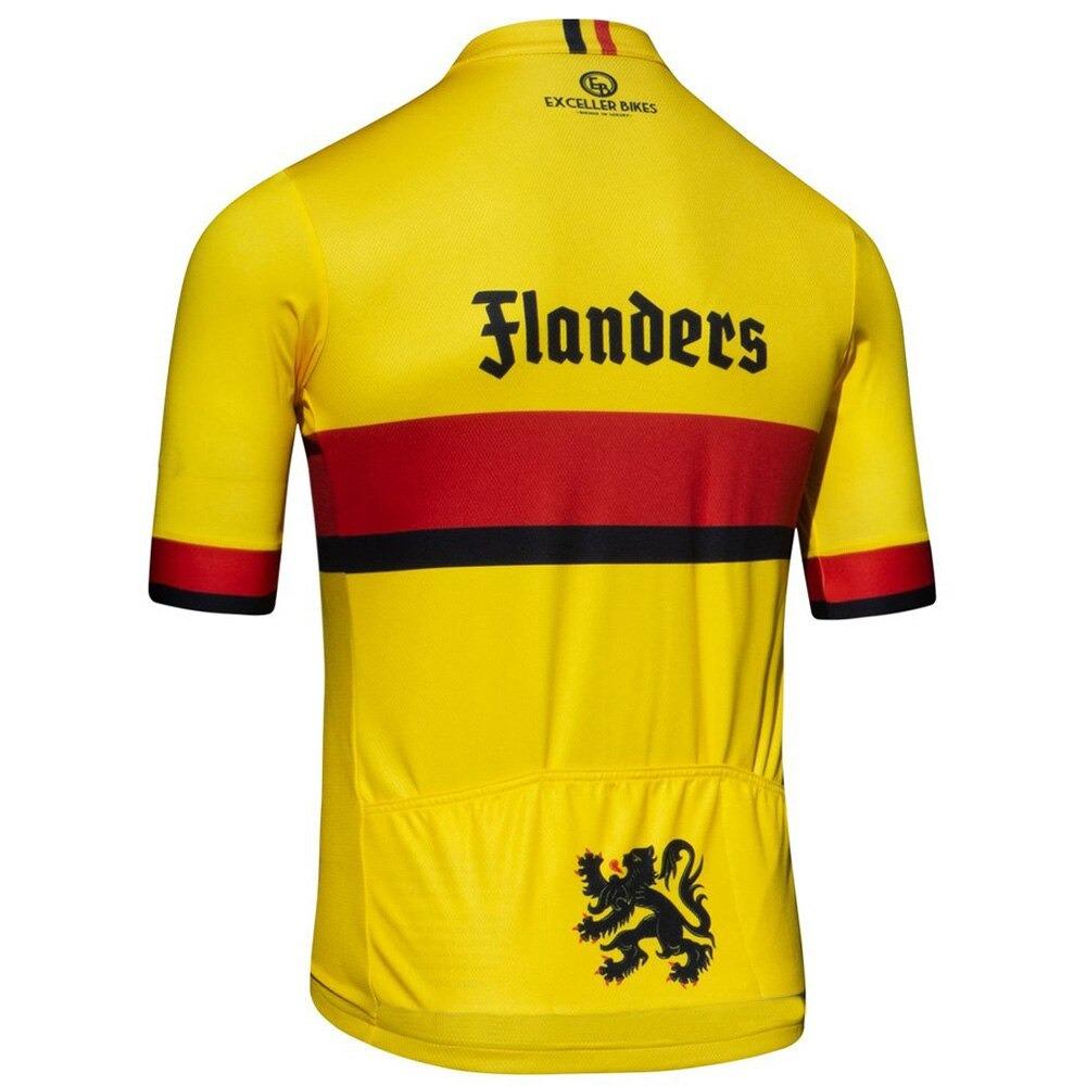 Vlaanderen Flanders Retro Cycling Jersey