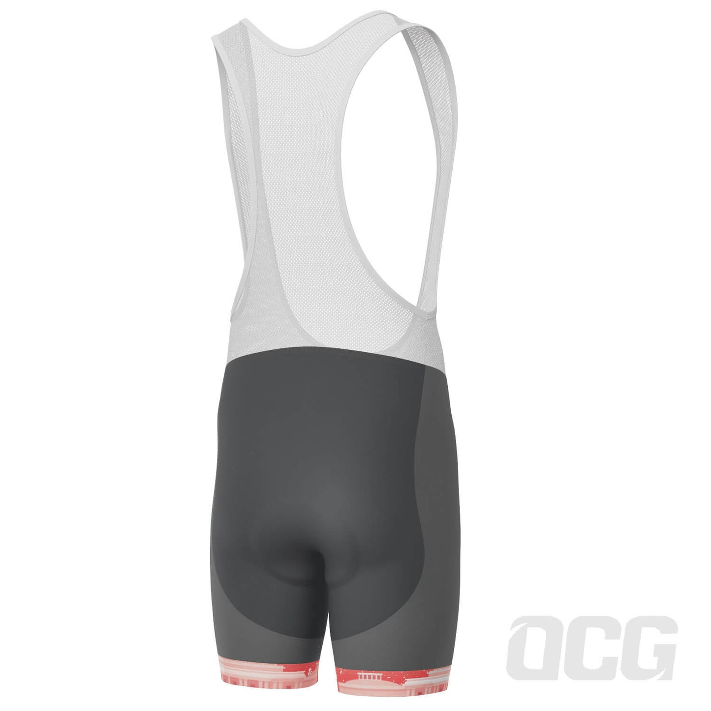 Men's Washington D.C. US District Icon Gel Padded Cycling Bib