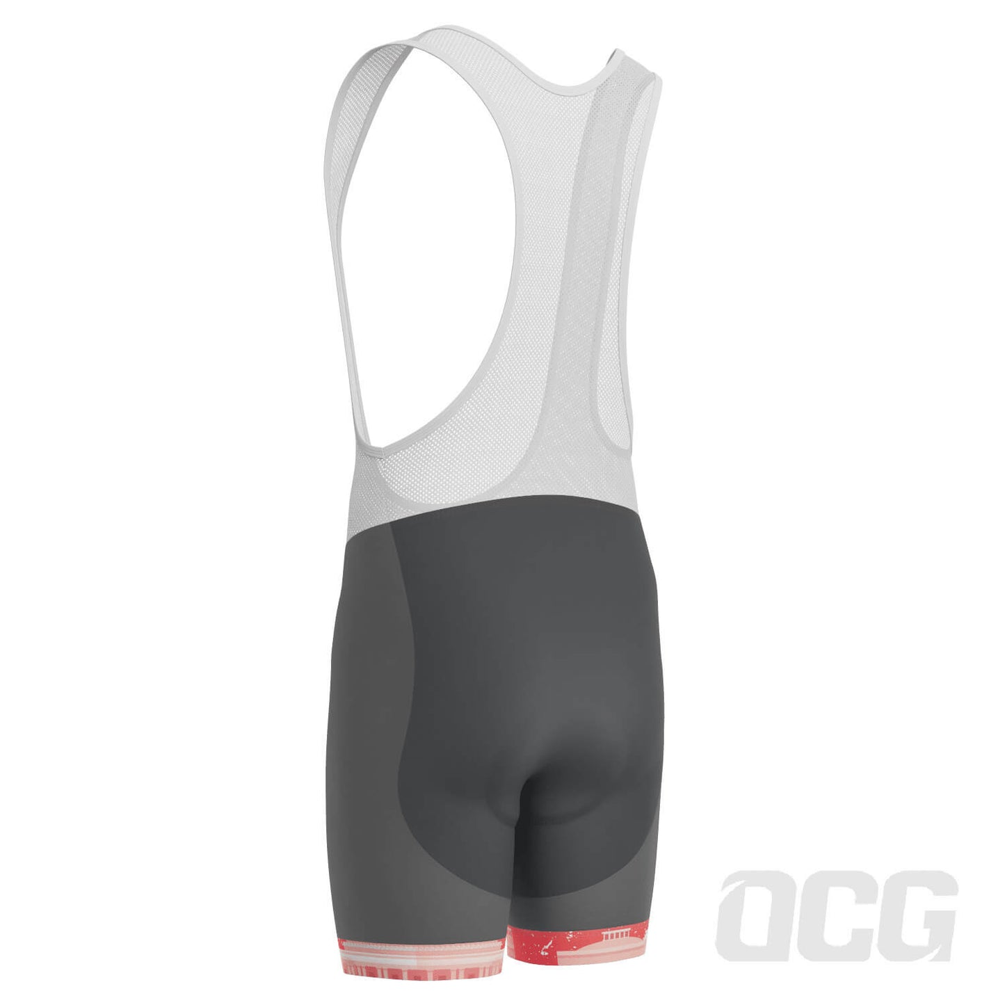 Men's Washington D.C. US District Icon Gel Padded Cycling Bib