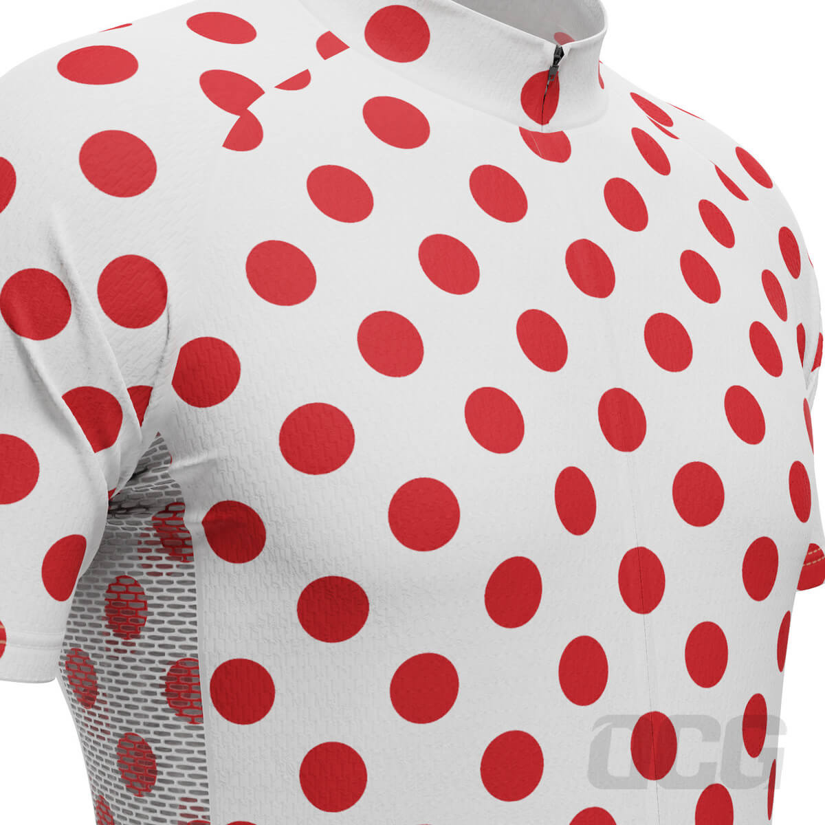 Men's Polka Dots 2 Piece Cycling Kit
