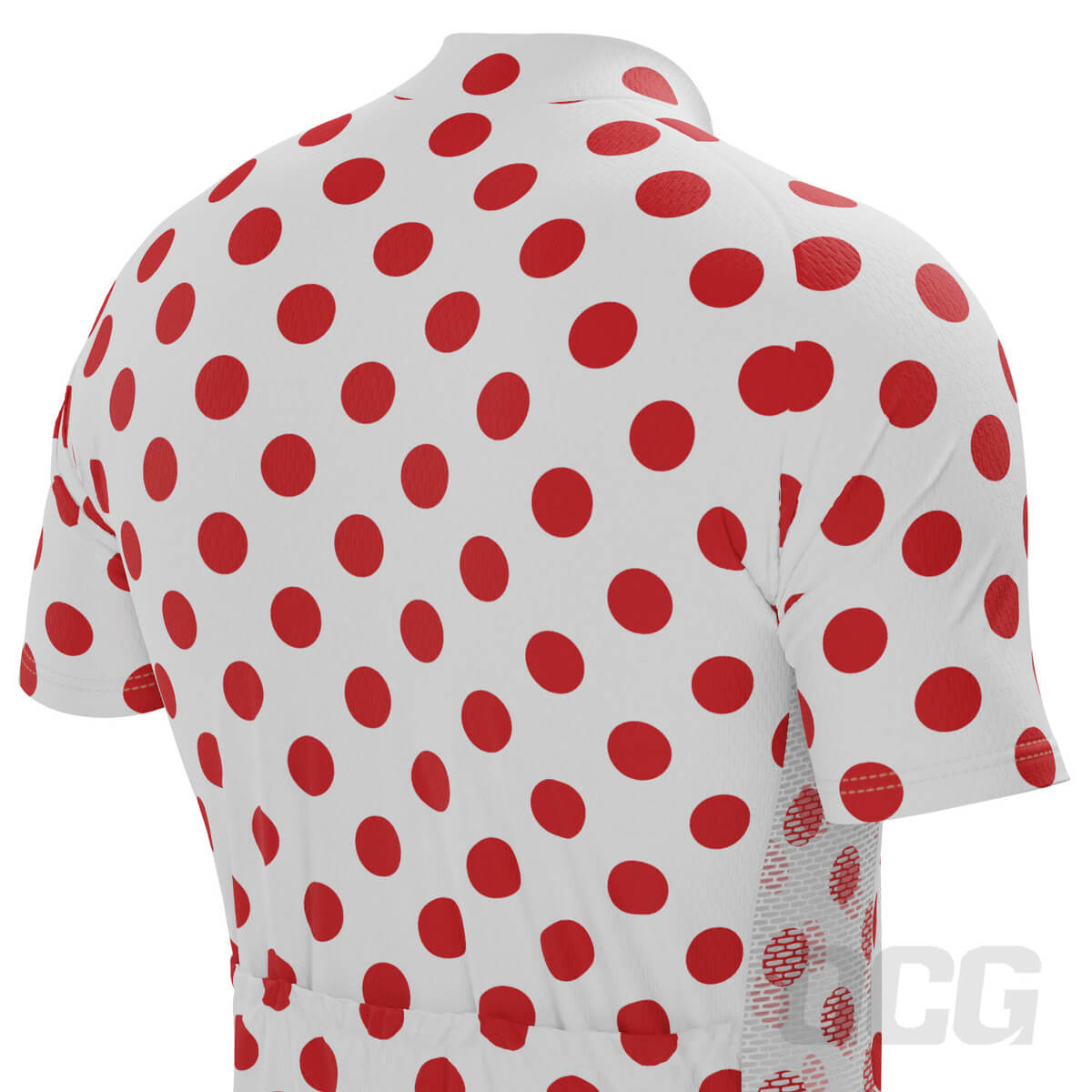 Men's Polka Dots 2 Piece Cycling Kit