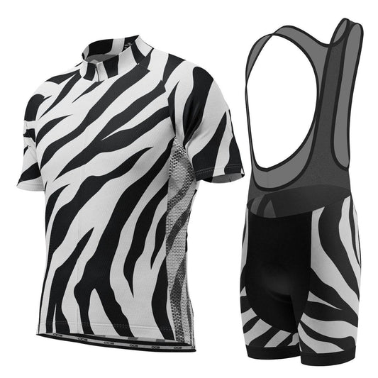 Men's Zebra Fever 2 Piece Cycling Kit