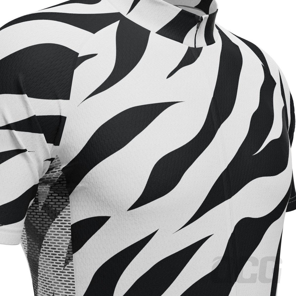 Men's Zebra Fever 2 Piece Cycling Kit