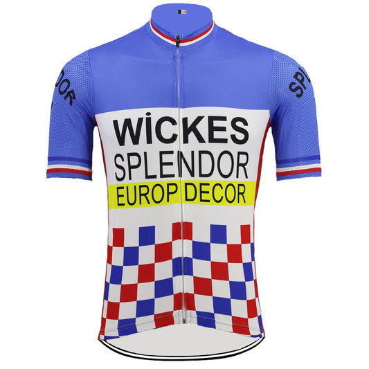 Wickes Splendor Europ Decor 1981 Retro Cycling Jersey