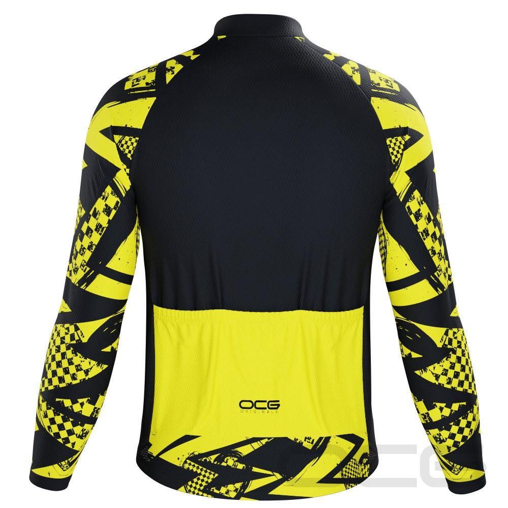 Men's Wild Tiger Long Sleeve Cycling Jersey