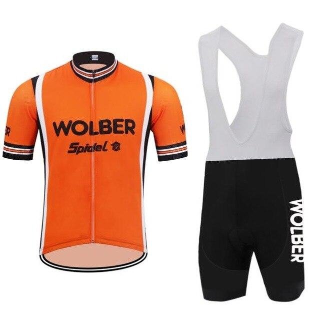 Wolber Spidel Retro Cycling Jersey Set