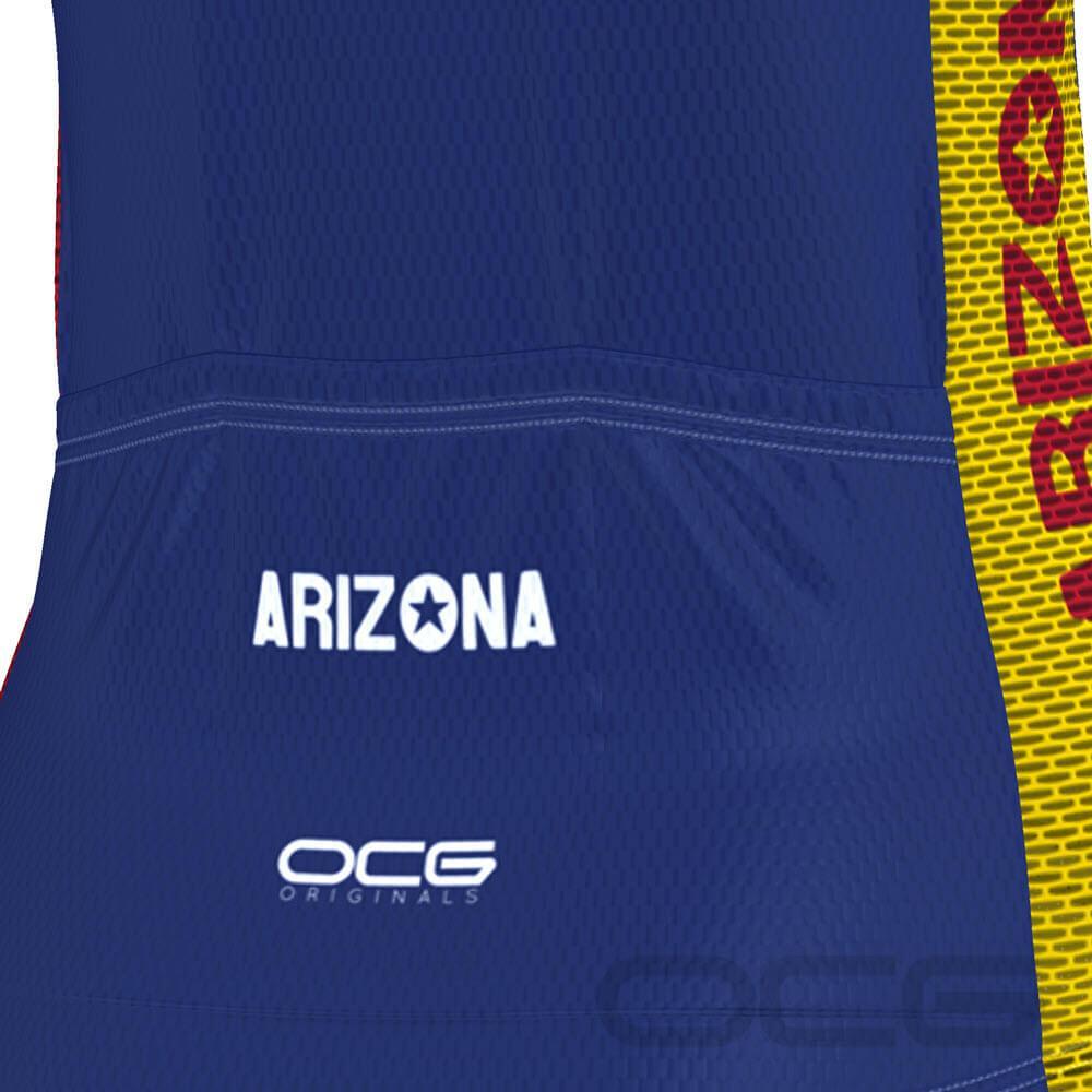 Women's Arizona US State Icon Long Sleeve Cycling Jersey