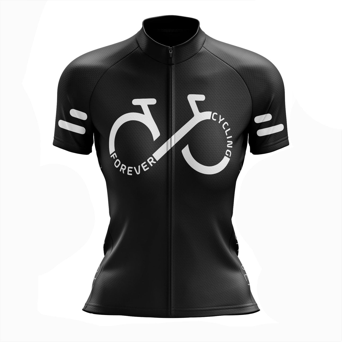 Women's Black Cycling Forever Jersey or Shorts
