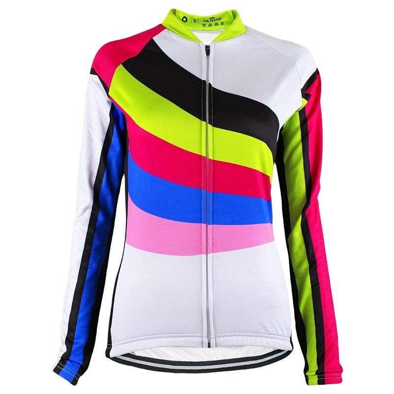 Women's Bright Winter Cycling Jersey