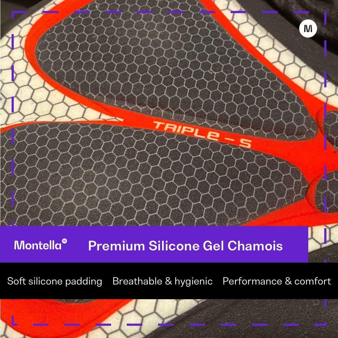 Women's Classic Black Padded Bib Shorts