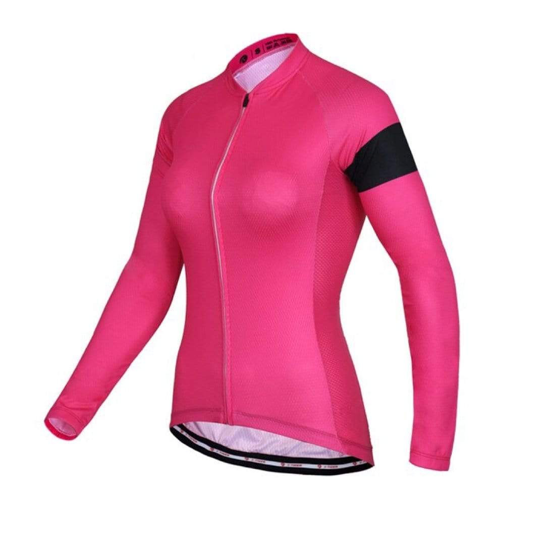 Women's Classy Long Sleeve Cycling Jersey