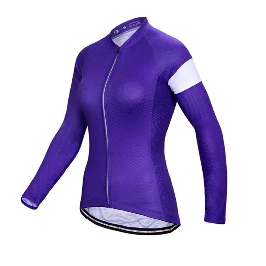 Women's Classy Long Sleeve Cycling Jersey