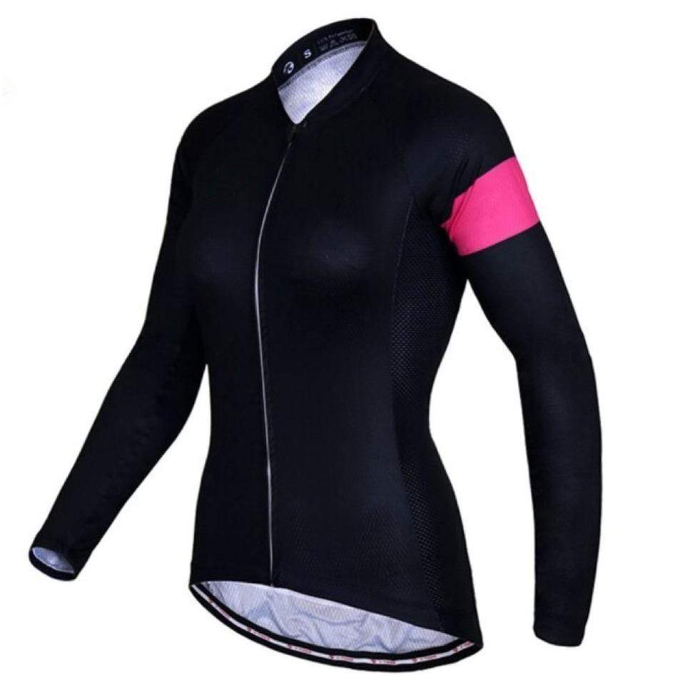 Women's Classy Long Sleeve Cycling Jersey