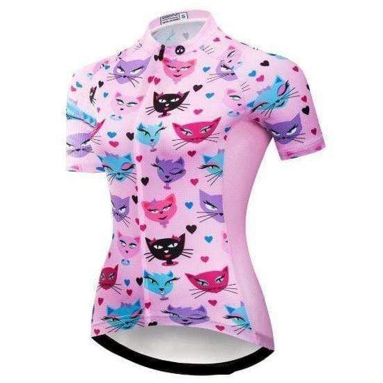 Women's Cute Cats Cycling Jersey