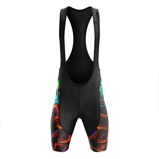 Women's Fire and Ocean Cycling Bibs