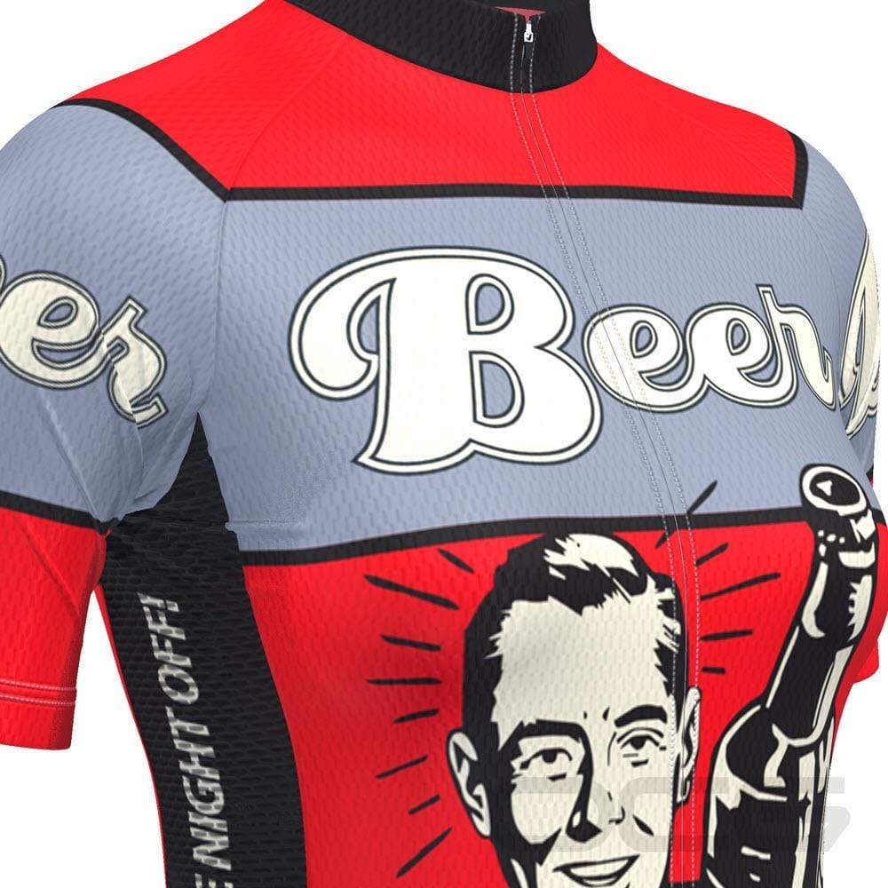 Women's Give Your Brain The Night Off Beer Short Sleeve Cycling Jersey