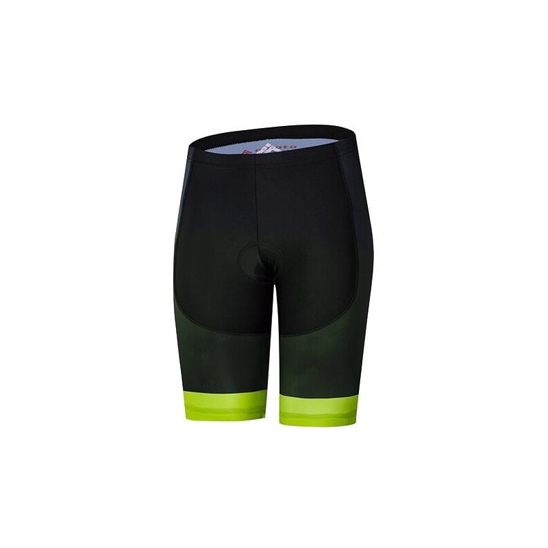 Women's Green Gradient Cycling Jersey or Shorts