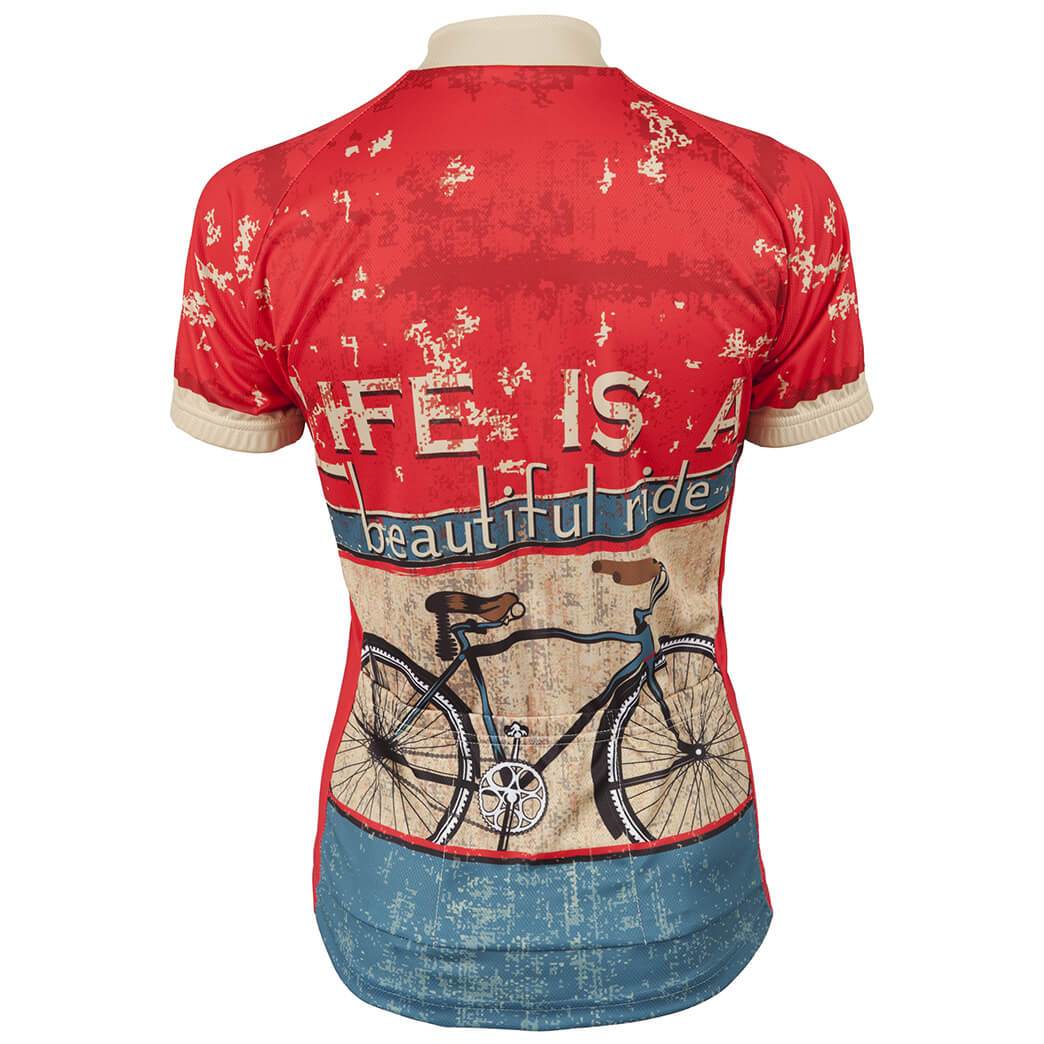 Women's Life is a Ride Cycling Jersey