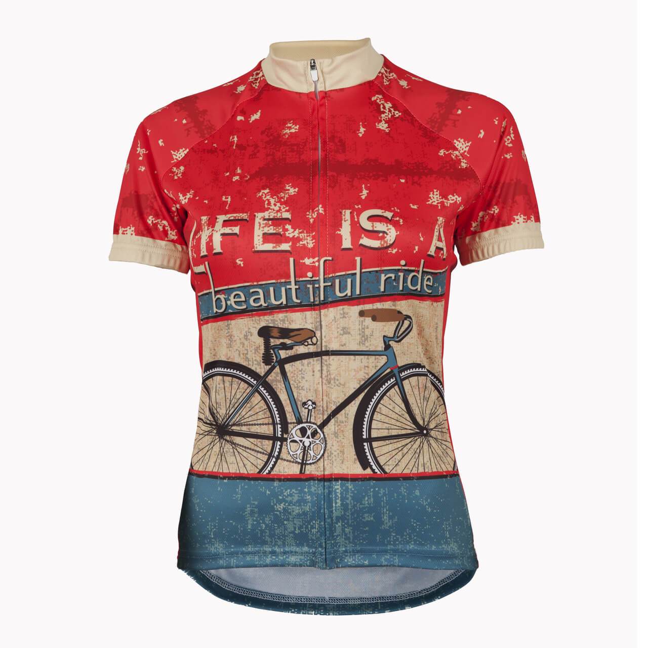 Women's Life is a Ride Cycling Jersey