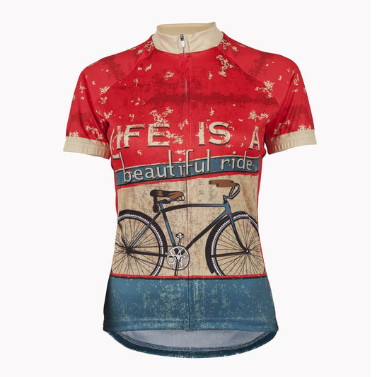 Women's Life is a Ride Cycling Jersey