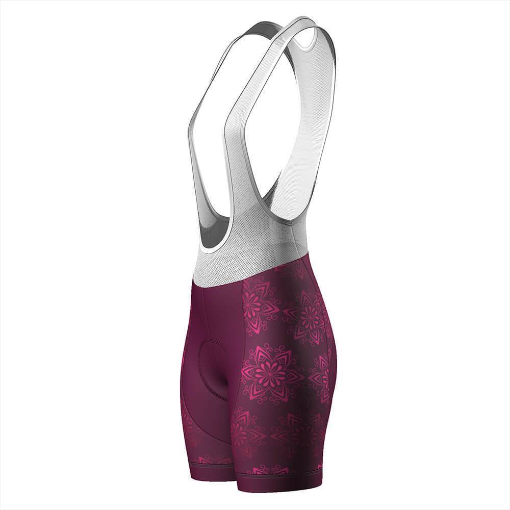 Women's Mandala Gel Padded Cycling Bib