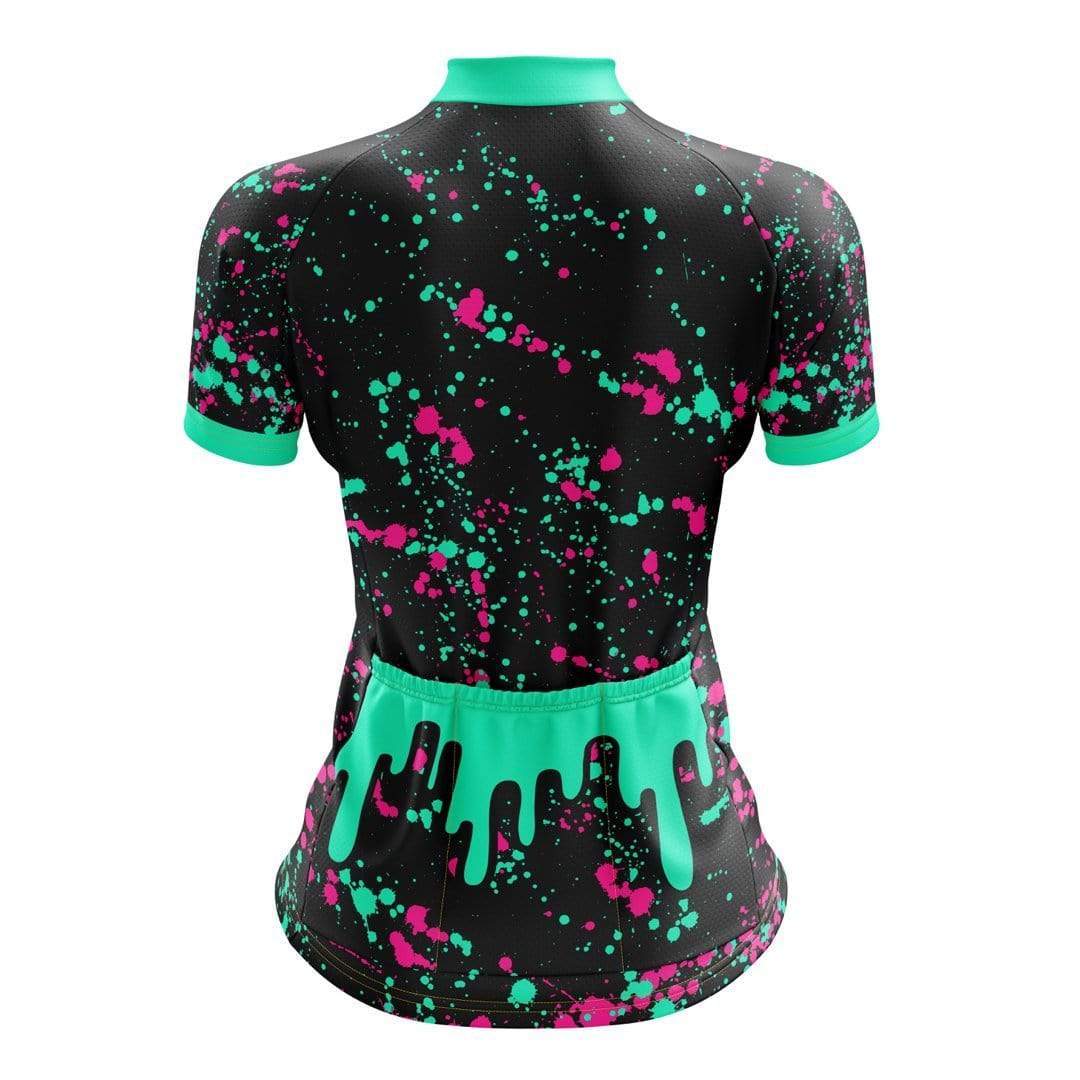 Women's Mint Splash Cycling Jersey
