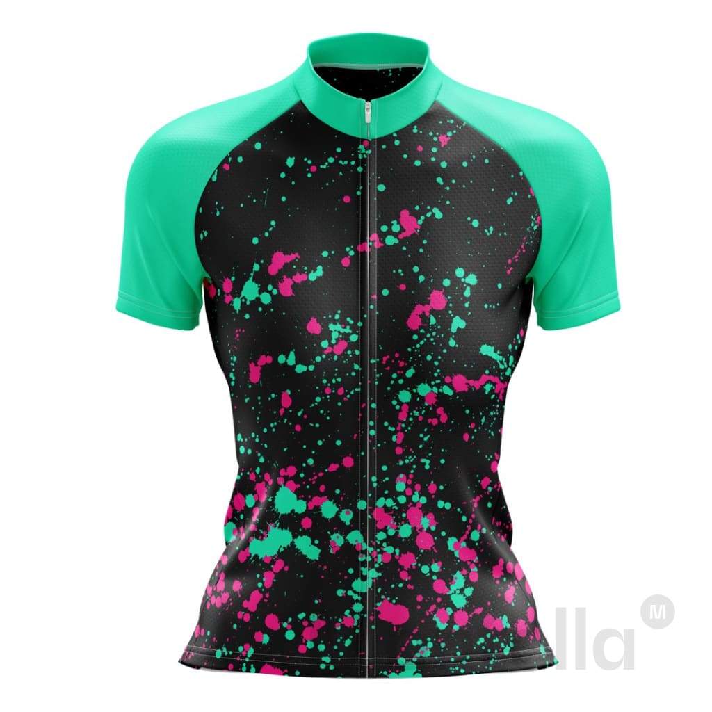 Women's Mint Splash Cycling Jersey
