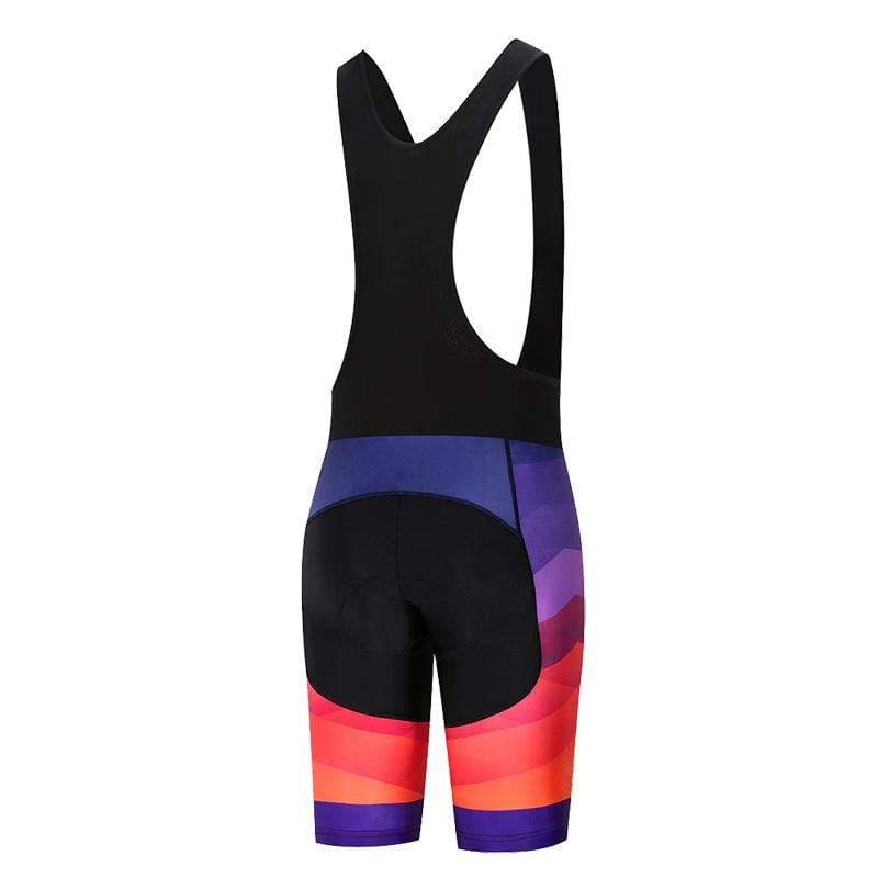 Women's Orange Pattern Cycling Jersey or Shorts