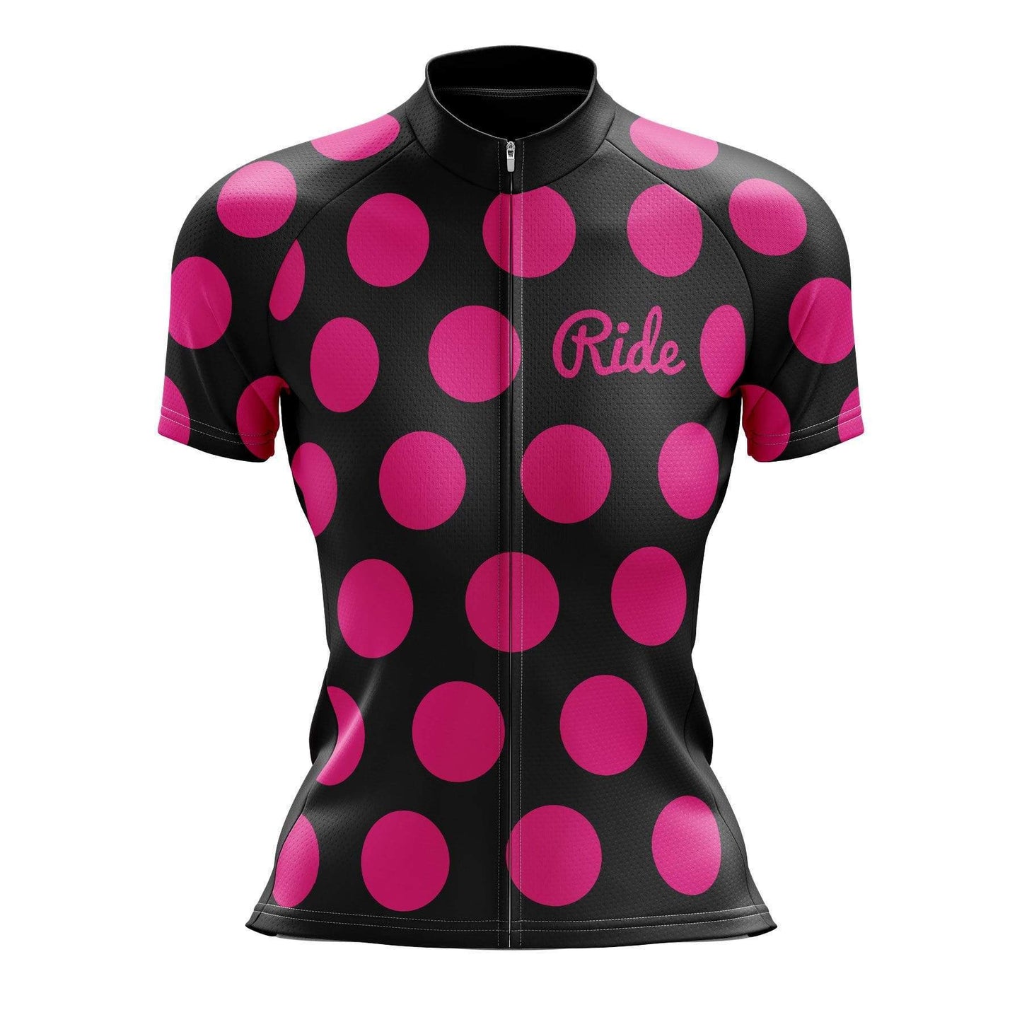 Women's Pink Dots Cycling Jersey