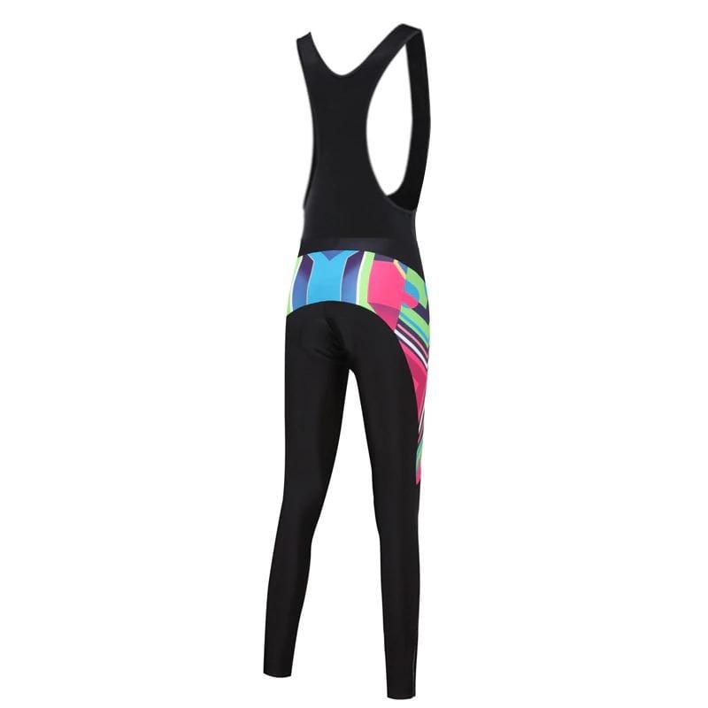 Women's Pink Gel Padded Bib Pants