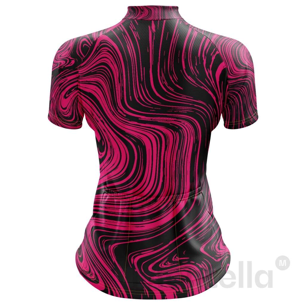 Women's Pink Spinet Cycling Jersey