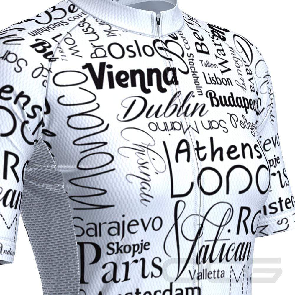 Women's Riding Europe Short Sleeve Cycling Jersey