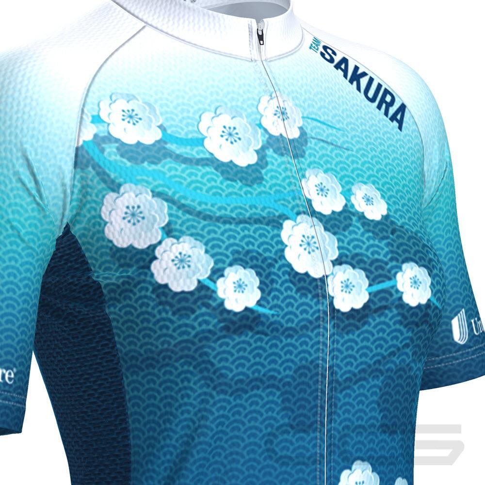 Women's Team Sakura Short Sleeve Cycling Jersey