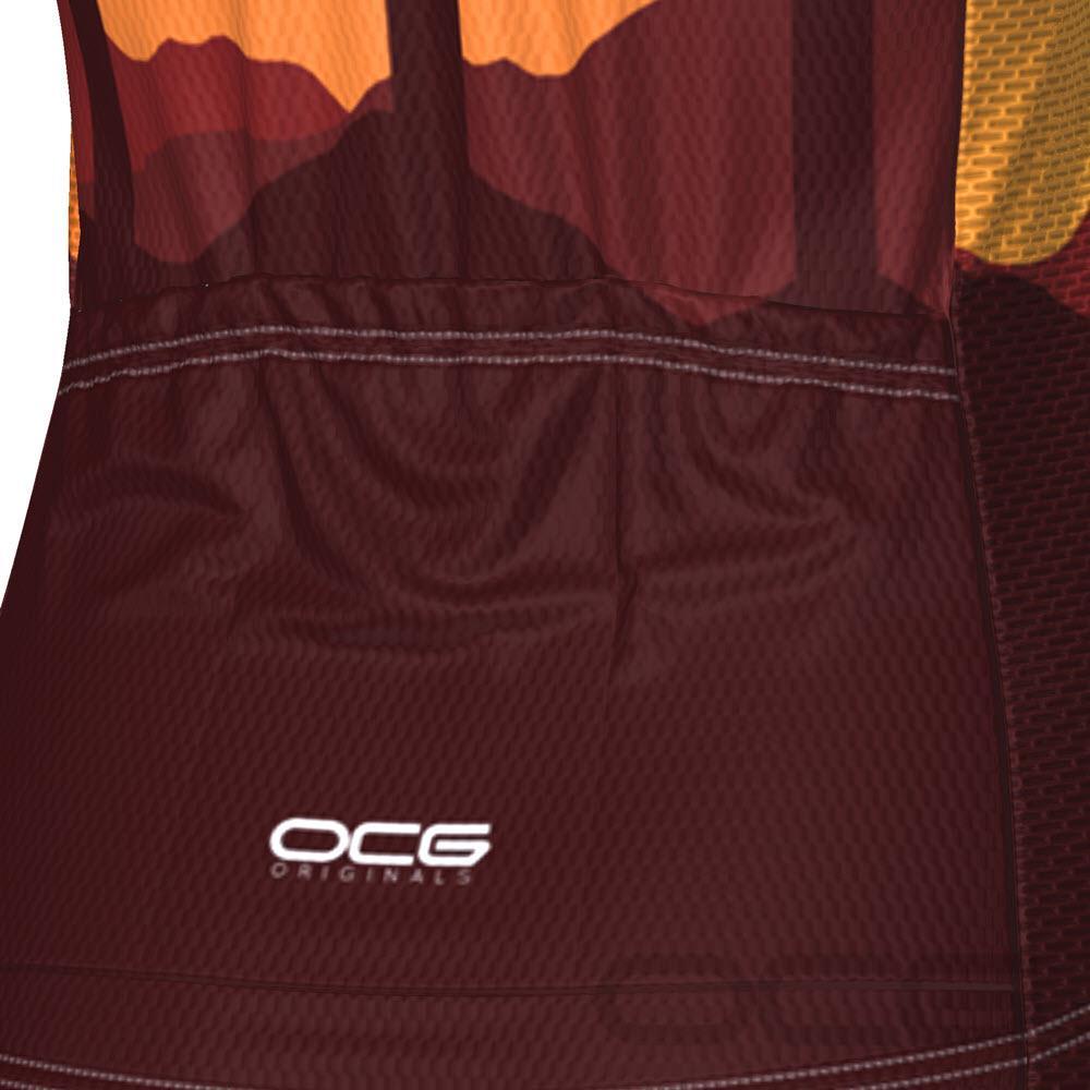 Women's Three Cross Christian Faith Short Sleeve Cycling Jersey