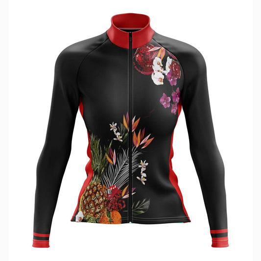 Women's Tropical Long Sleeve Cycling Jersey