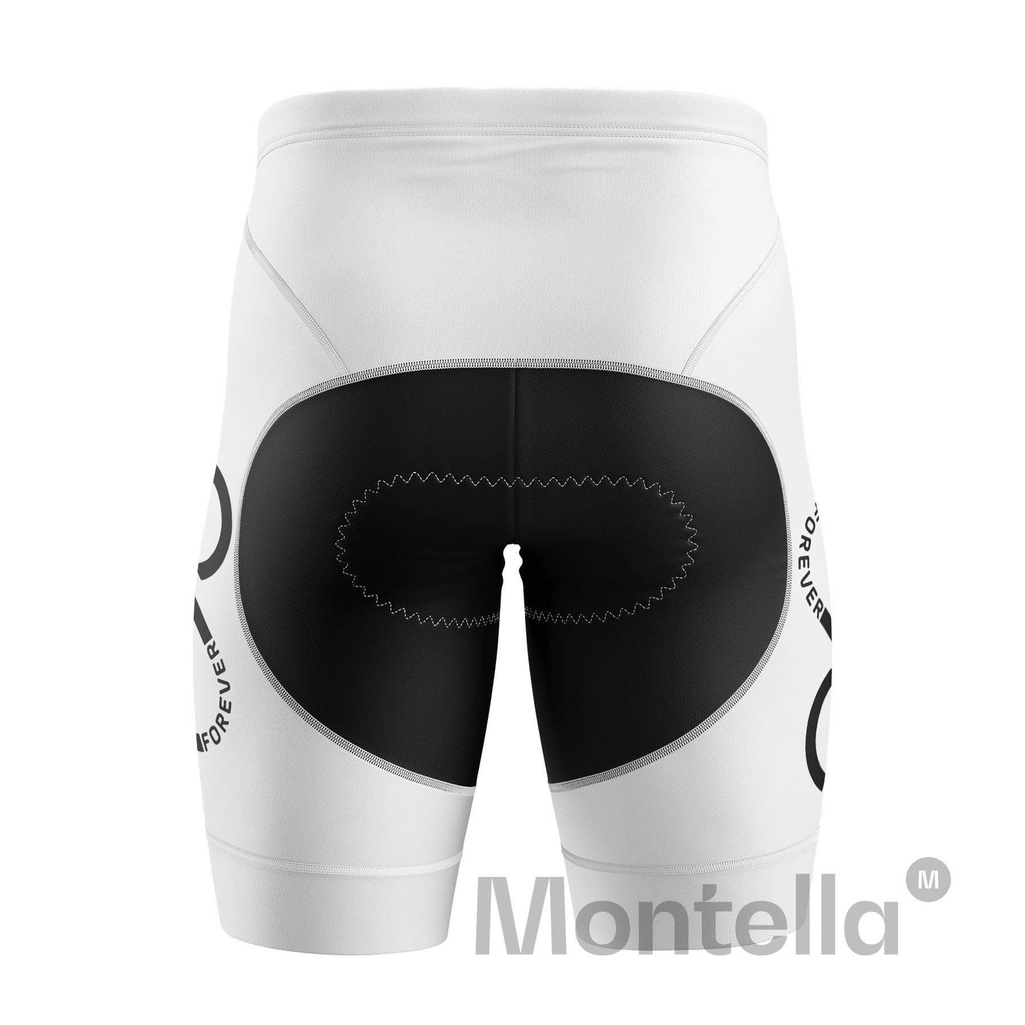 Women's White Cycling Forever Jersey or Shorts